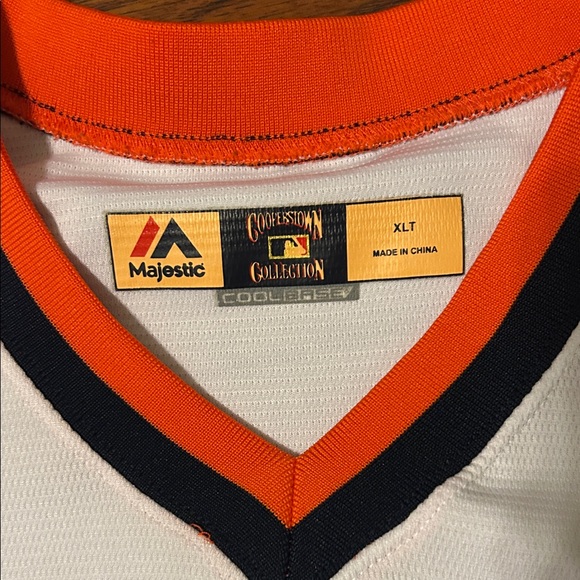 Houston Astros Tequila Sunrise replica from 80’s. Majestic Cooperstown collectio - Picture 2 of 4